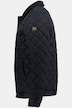 Blouson matelassé, col en velours côtelé et fermeture à glissière