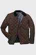 Steppjacke, Cordkragen, Zipper