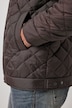 Steppjacke, Cordkragen, Zipper