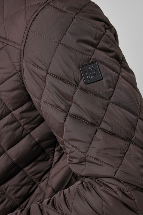 Steppjacke, Cordkragen, Zipper