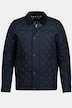 Blouson matelassé, col en velours côtelé et fermeture à glissière