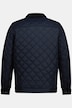 Blouson matelassé, col en velours côtelé et fermeture à glissière