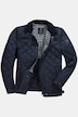 Blouson matelassé, col en velours côtelé et fermeture à glissière