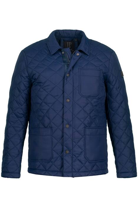 Prošívaná bunda, límeček, zip, do 8XL