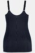 Pinstripe Stretch Microfiber Wirefree Body Shaping Tank