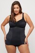 Pinstripe Stretch Microfiber Wirefree Body Shaping Tank