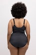 Shaping bodysuit, krijtstrepen, geïntegreerde BH