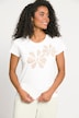 Wellness T-Shirt, Blüten Print, Mesh am Rückensaum, Halbarm