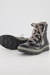 Boots, Jana Shoes, Lederoptik, Bergsteiger-Look, Weite H