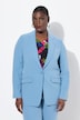 Blazer, acetaat, reverskraag, knoopsluiting