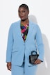 Blazer, acetaat, reverskraag, knoopsluiting