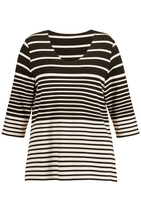 Tričko, pruhy, kulatý výstřih, dlouhé rukávy