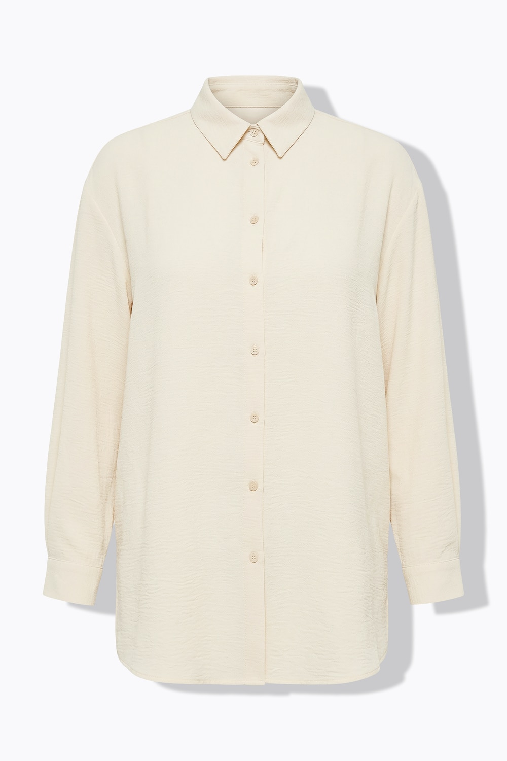 Stora storlekar Skjortblus, Dam, gul, storlek: 42/44, Polyester, Studio Untold
