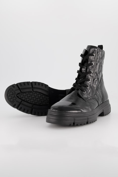 Voorman mat oosters Caprice lakleren boots, stiksel, comfortabele wijdte | Laarzen | Schoenen