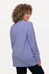 Drawstring Tie Neck Stretch Sweater