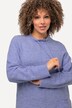 Drawstring Tie Neck Stretch Sweater
