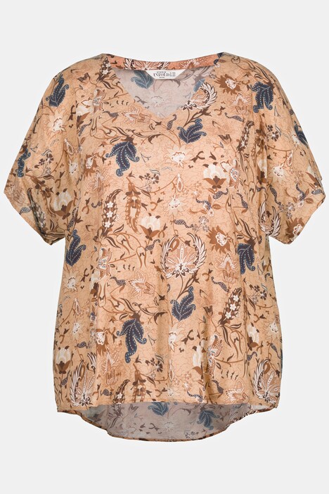 Flower Print Blouse Shirt