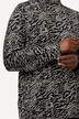 Pullover, Zebra-Design, Stehkragen, Langarm
