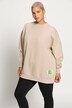 Sweatshirt, oversized, Statement Patch, Rundhals, Langarm