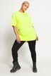 T-shirt, oversized, ronde hals, korte mouwen
