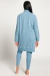 Loungewear-Kleid, Stehkragen, Langarm, kuschelweich