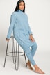 Loungewear-Kleid, Stehkragen, Langarm, kuschelweich
