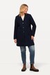Classic Wool Look Button Front Fully Lined Coat