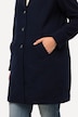 Classic Wool Look Button Front Fully Lined Coat