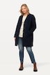 Classic Wool Look Button Front Fully Lined Coat