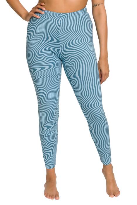 Domácí legíny, vlny, elastický pas, měkoučké