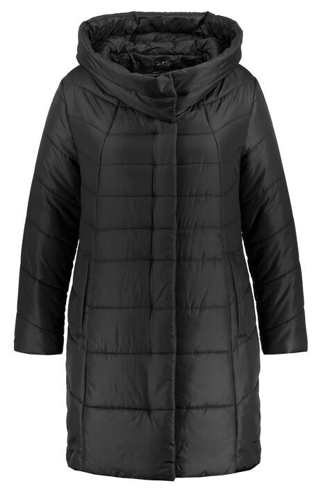 HYPRAR prošívaná bunda, nepromokavá, kapuce odepínací