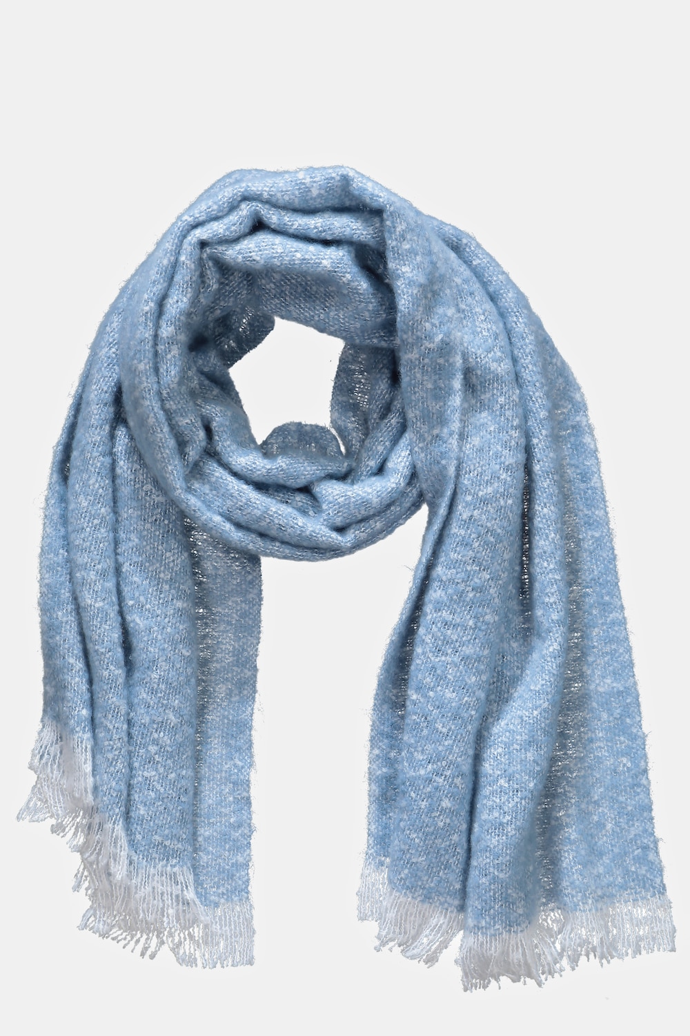 Grote Maten sjaal, Dames, blauw, Maat: One Size, Polyester, Ulla Popken