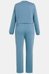 Loungewear-Jumpsuit, Oversized, V-Ausschnitt, Langarm