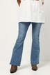 wijd uitlopende jeans, flared fit, 5-pocket
