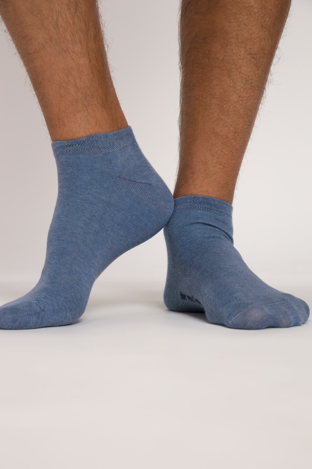 grandes tailles chaussettes pour sneakers, hommes, bleu, taille: 39-42, coton/fibres synthétiques, jp1880