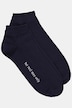 Chaussettes pour sneakers, coloris uni, lot de 2
