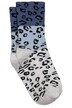 Tenisové ponožky, leopardí potisk