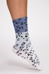 Leopard Print Crew Socks