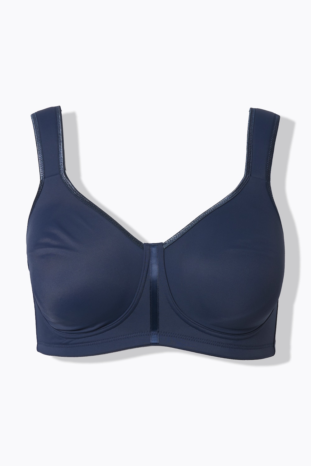Stora storlekar Wellness-BH i mikrofiber, Dam, blå, storlek: 115C, Syntetfibrer/Elastan, Ulla Popken