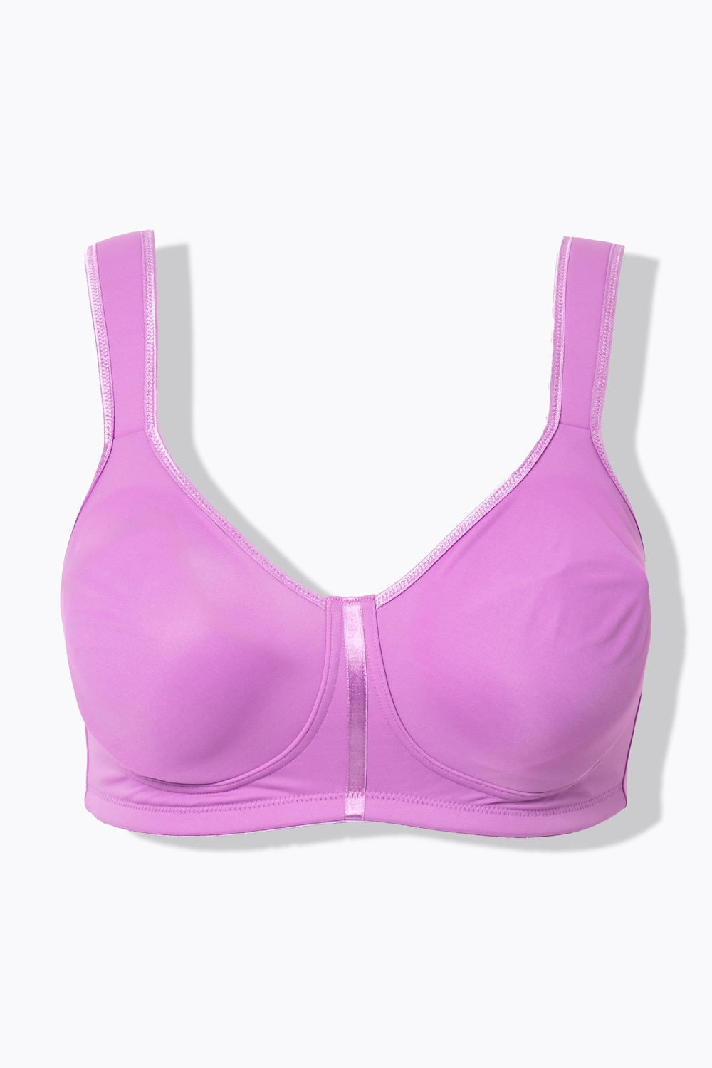 Stora storlekar Wellness-BH i mikrofiber, Dam, rosa, storlek: 105E, Syntetfibrer/Elastan, Ulla Popken
