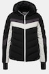 Chaqueta técnica, impermeable, cierre en los bajos, cremallera bidireccional