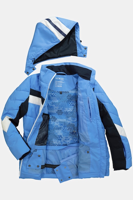 spectrum Helderheid biografie ski-jas, waterdicht, sneeuwvanger, 2-wegzipper | Gewatteerde jassen | Jassen