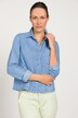 Jeansjacke, Boxy Fit, Hemdkragen, Rücken Falte, Langarm
