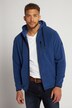 Veste à capuche en polaire à poches zippées - jusqu'au 8 XL