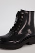 Botas, charol, cordones de alpinista, ancho H
