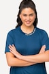 functioneel shirt, tekstprint, classic, ronde hals, korte mouwen