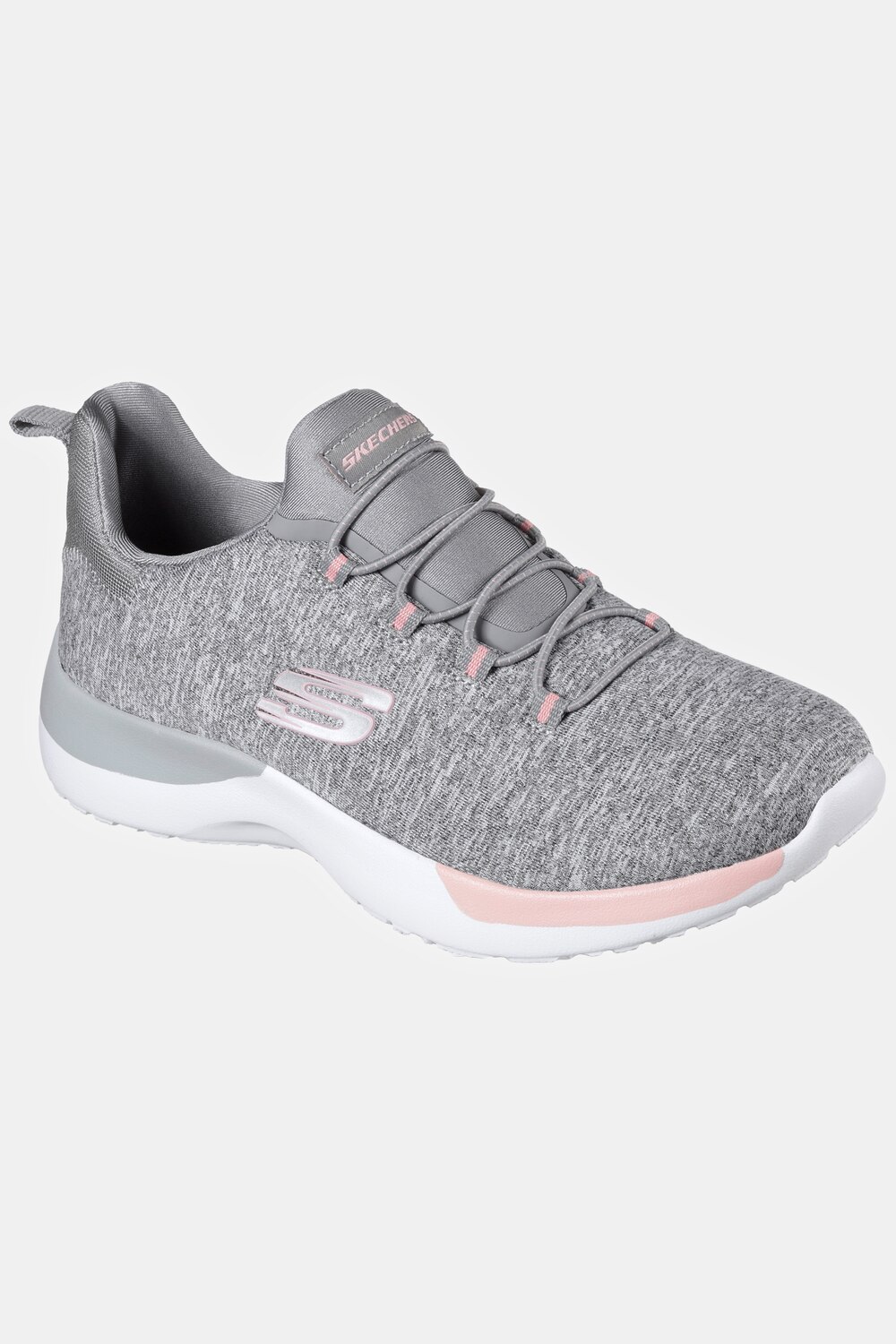 Grote Maten Skechers sneakers, Dames, zwart, Maat: 42, Polyester, Ulla Popken