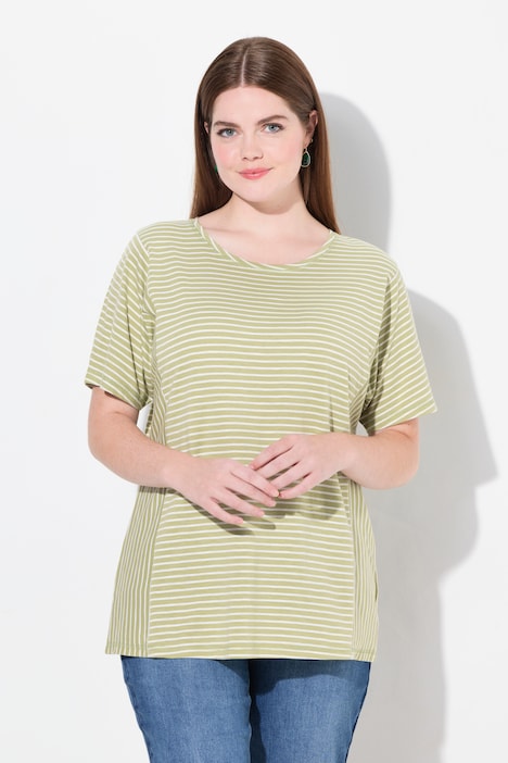 Eco Cotton Short Sleeve Striped Tee