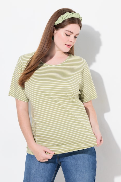 Eco Cotton Short Sleeve Striped Tee