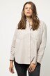 Skjortebluse, loose fit, pyttenitter, langærmet